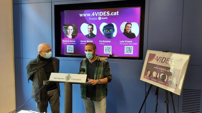 4 VIDES; quatre igualadins i igualadines escriuen un diari personal i Ràdio Igualada els publica en podcast a www.4vides.cat a Ivoox i Spotify