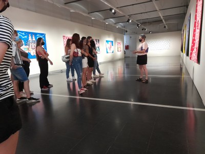 Aquest diumenge, visita guiada a l’exposició Patternalism de les igualadines Patrícia Carreño Picón i Cecília González 