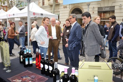 Artur Mas, a La Gran Festa del Vi d'Igualada