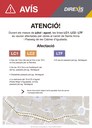 Canvis en les línies de bus urbà LC1, LC2 i LTF durant els mesos de juliol i agost per les obres del carrer de Santa Anna 