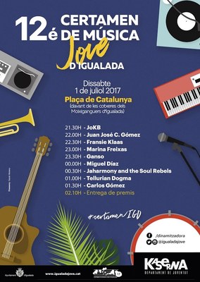 Dissabte, 1 de juliol, torna el Certamen de Música Jove