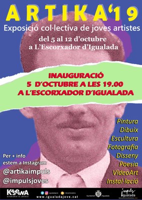 Dissabte s’inaugura la mostra artística col·lectiva Artika’19