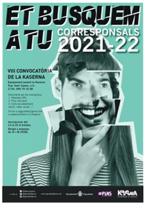 El Departament de Joventut inicia el projecte de joves corresponsals d’aquest curs 2021-2022
