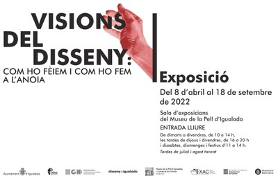 El Museu de la Pell inaugura, aquest divendres 8 d’abril, l’exposició “Visions del disseny: com ho fèiem i com ho fem a l’Anoia”