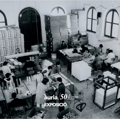 Els 50 anys de transformació i d’inclusió d’Àuria visiten la Sala Municipal d’Exposicions