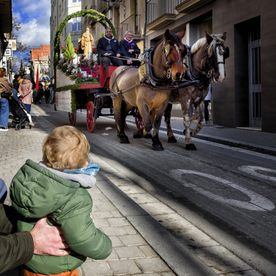 Els premis de fotografia dels "Típics Tres Tombs d'Igualada" s'exposen  a La Sala, sala municipal d'exposicions del 20 d'abril al 12 de maig 