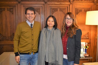 Felicitació municipal a la cuinera Zhou Mengxin