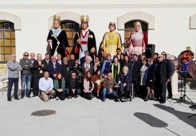 Homenatge a l'exregidor Josep Ramon i Gumà