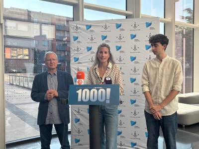 Igualada celebra els 1.000 estudiants universitaris amb un concert de Figa Flawas i altres activitats