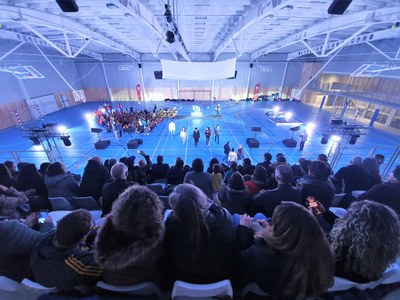 Igualada inaugura el nou pavelló poliesportiu de les Comes 