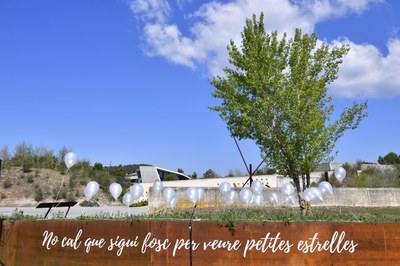 Igualada obre un espai de record decicat al dol perinatal a l’entrada del Cementiri Nou