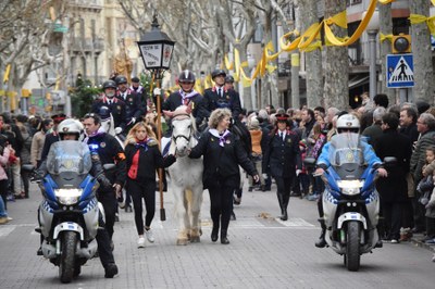 Igualada viu la 196a edició dels seus Tres Tombs