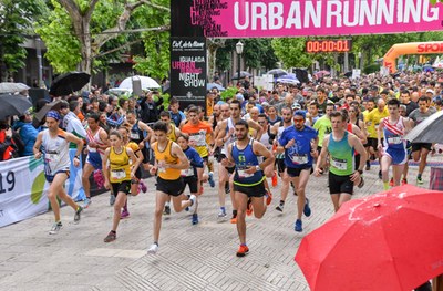 Igualada viu la setena edició de l'Urban Running Night Show