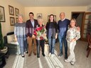 L’Ajuntament d’Igualada felicita la centenària Aurelia Espuela Tello