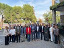 La consellera de Territori, Habitatge i Transició Ecològica, Sílvia Paneque, visita l’inici de les obres de supressió del pas a nivell i d’integració urbana d’FGC a Igualada