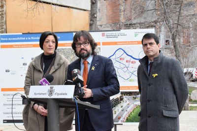 La Generalitat presenta l'estudi informatiu de l'enllaç amb la Ronda Sud