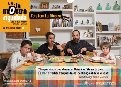 La Mostra d'Igualada cerca famílies acollidores i voluntaris