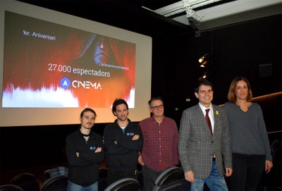 L'Ateneu Cinema ha rebut 27.000 espectadors durant el seu primer any