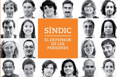 L'equip del Síndic de Greuges, l'1 de febrer a Igualada