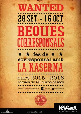 Nova convocatòria de Corresponsals de La Kaserna