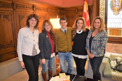 Signatura de donacions al Museu de la Pell d’Igualada