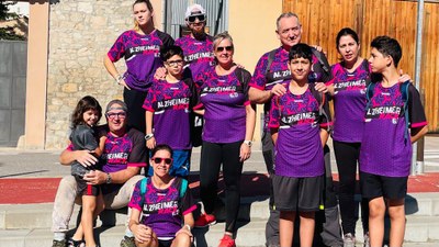 Un miler de persones han participat a la sisena Alzheimer Race que recull 4500 € 