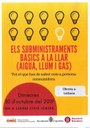  Xerrada sobre els subministraments bàsics a la llar