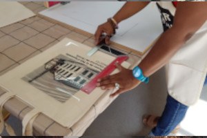 CREACTIVA'T estampa el logo del Museu