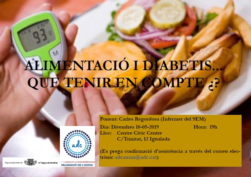 Alimentació i diabetis. Què tenir en compte?
